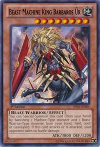 Beast Machine King Barbaros Ur - Battle Pack 2: War of the Giants YuGiOh trading card