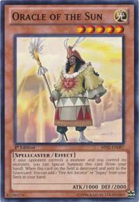 Oracle of the Sun - Battle Pack 2: War of the Giants (BP02) #BP02-EN087 - Common / Short Print YuGiOh Trading Card