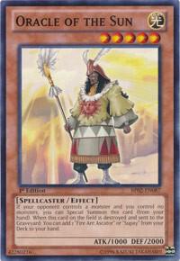 Oracle of the Sun - Battle Pack 2: War of the Giants YuGiOh trading card