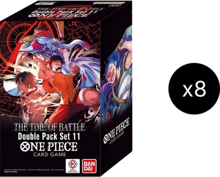Double Pack Set Vol. 11 Display trading card from The Time of Battle Double Pack Set Vol. 11 Display - The Time of Battle One Piece trading card