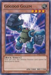 Gogogo Golem - Battle Pack 2: War of the Giants (BP02) #BP02-EN100 - Common / Short Print YuGiOh Trading Card