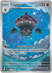 Claydol - 092/086 - ME04: Chaos Rising (CRI) #092/086 - Illustration Rare Pokémon Trading Card