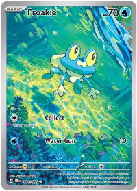 Froakie - 088/086 - ME04: Chaos Rising (CRI) #088/086 - Illustration Rare Pokémon Trading Card