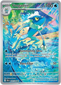 Frogadier - 089/086 - ME04: Chaos Rising (CRI) #089/086 - Illustration Rare Pokémon Trading Card