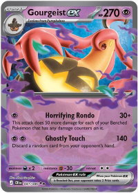 Gourgeist ex - 041/086 - ME04: Chaos Rising (CRI) #041/086 - Double Rare Pokémon Trading Card