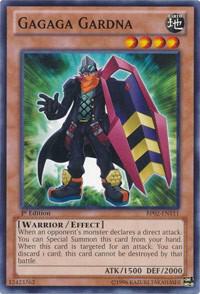Gagaga Gardna trading card from Battle Pack 2: War of the Giants Gagaga Gardna - Battle Pack 2: War of the Giants YuGiOh trading card