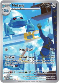 Metang - 094/086 - ME04: Chaos Rising (CRI) #094/086 - Illustration Rare Pokémon Trading Card