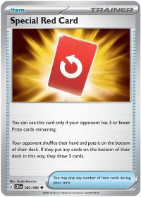 Special Red Card - 082/086 - ME04: Chaos Rising (CRI) #082/086 - Uncommon Pokémon Trading Card