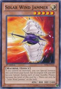 Solar Wind Jammer - Battle Pack 2: War of the Giants YuGiOh trading card