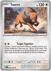 Tauros - 069/086 - ME04: Chaos Rising (CRI) #069/086 - Uncommon Pokémon Trading Card