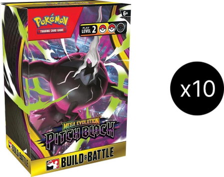 Pitch Black Build & Battle Box Display trading card from ME05: Pitch Black Pitch Black Build & Battle Box Display - ME05: Pitch Black Pokémon trading card