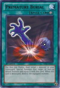 Premature Burial - Battle Pack 2: War of the Giants (BP02) #BP02-EN135 - Rare YuGiOh Trading Card