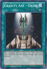 Gravity Axe - Grarl - Battle Pack 2: War of the Giants (BP02) #BP02-EN143 - Common / Short Print YuGiOh Trading Card