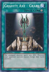 Gravity Axe - Grarl - Battle Pack 2: War of the Giants YuGiOh trading card