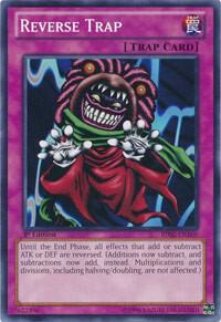 Reverse Trap trading card from Battle Pack 2: War of the Giants Reverse Trap - Battle Pack 2: War of the Giants YuGiOh trading card
