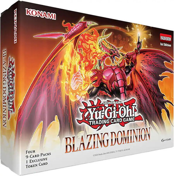Blazing Dominion Mini Booster Box (Retail Exclusive) - Blazing Dominion YuGiOh trading card