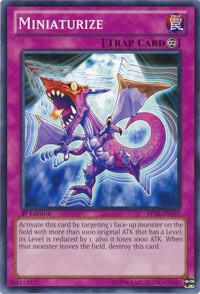 Miniaturize - Battle Pack 2: War of the Giants YuGiOh trading card