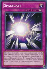 Spacegate trading card from Battle Pack 2: War of the Giants Spacegate - Battle Pack 2: War of the Giants YuGiOh trading card