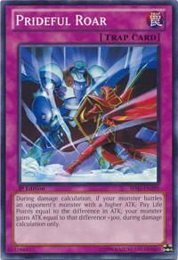 Prideful Roar - Battle Pack 2: War of the Giants (BP02) #BP02-EN199 - Common / Short Print YuGiOh Trading Card