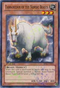 Tanngrisnir of the Nordic Beasts (Mosaic Rare) - Battle Pack 2: War of the Giants YuGiOh trading card