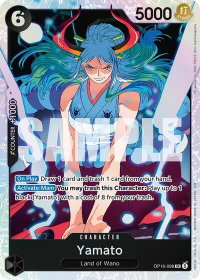 Yamato (098) - The Time of Battle (OP16) #OP16-098 - Super Rare One Piece Trading Card