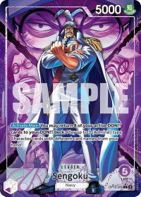 Sengoku (060) (Alternate Art) - The Time of Battle (OP16) #OP16-060 - Leader One Piece Trading Card