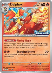 Delphox - 074 - ME: Mega Evolution Promo (MEP) #074 - Promo Pokémon Trading Card