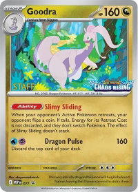 Goodra - 077 [Staff] - ME: Mega Evolution Promo (MEP) #077 - Promo Pokémon Trading Card