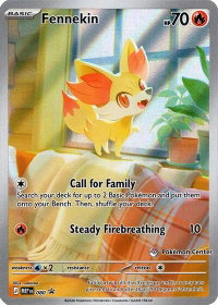 Fennekin - 080 (Pokemon Center Exclusive) - ME: Mega Evolution Promo (MEP) #080 - Promo Pokémon Trading Card