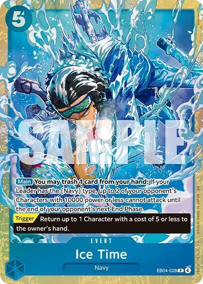 Ice Time (Premium Card Collection -Best Selection Vol. 6-) - One Piece Promotion Cards One Piece trading card
