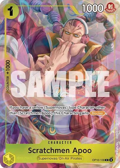 Scratchmen Apoo (Premium Card Collection -Best Selection Vol. 6-) - One Piece Promotion Cards One Piece trading card