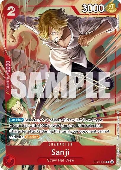 Sanji (Premium Card Collection -Best Selection Vol. 6-) trading card from One Piece Promotion Cards Sanji (Premium Card Collection -Best Selection Vol. 6-) - One Piece Promotion Cards One Piece trading card
