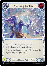 Scattering Conflux - Omens of the Third Age (OMN) #OMN008 - Rare Flesh and Blood Trading Card