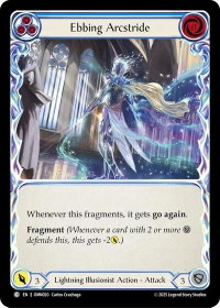 Ebbing Arcstride (Blue) - Omens of the Third Age (OMN) #OMN020 - Common Flesh and Blood Trading Card