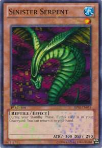 Sinister Serpent (Mosaic Rare) - Battle Pack 2: War of the Giants YuGiOh trading card