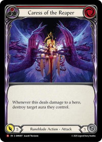 Caress of the Reaper - Omens of the Third Age (OMN) #OMN087 - Majestic Flesh and Blood Trading Card