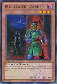 Mataza the Zapper (Mosaic Rare) - Battle Pack 2: War of the Giants (BP02) #BP02-EN025 - Rare YuGiOh Trading Card