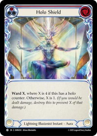 Holo Shield (Red) - Omens of the Third Age (OMN) #OMN030 - Common Flesh and Blood Trading Card