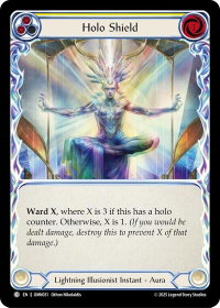 Holo Shield (Yellow) - Omens of the Third Age (OMN) #OMN031 - Common Flesh and Blood Trading Card