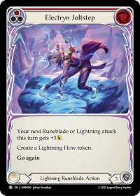 Electryn Joltstep (Red) - Omens of the Third Age (OMN) #OMN080 - Common Flesh and Blood Trading Card