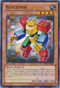 Blockman (Mosaic Rare) - Battle Pack 2: War of the Giants (BP02) #BP02-EN049 - Rare YuGiOh Trading Card