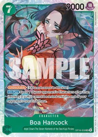 Boa Hancock - The Time of Battle (OP16) #OP16-032 - Super Rare One Piece Trading Card
