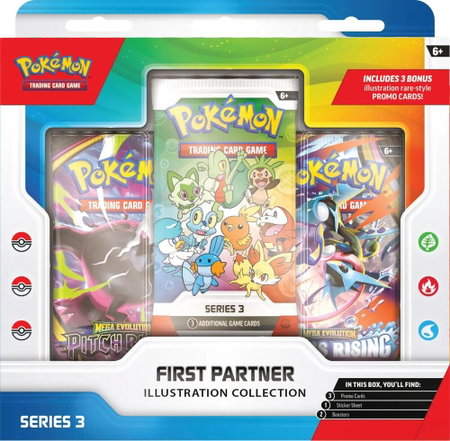 First Partner Illustration Collection (Series 3) - First Partner Collection 2026 Pokémon trading card