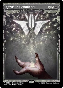 Kozilek's Command - Secret Lair Showdown (SLP) #52 - Promo Magic: The Gathering Trading Card