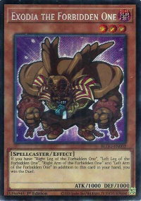 Exodia the Forbidden One - Battles of Legend: Glorious Gallery (BLGG) #BLGG-EN002 - Secret Rare YuGiOh Trading Card