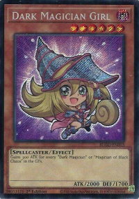 Dark Magician Girl - Battles of Legend: Glorious Gallery (BLGG) #BLGG-EN003 - Secret Rare YuGiOh Trading Card