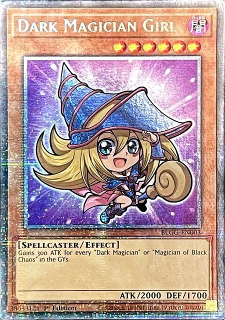 Dark Magician Girl (Starlight Rare) trading card from Battles of Legend: Glorious Gallery Dark Magician Girl (Starlight Rare) - Battles of Legend: Glorious Gallery YuGiOh trading card