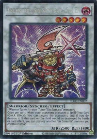 Legendary Six Samurai - Shi En - Battles of Legend: Glorious Gallery (BLGG) #BLGG-EN007 - Secret Rare YuGiOh Trading Card
