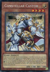 Constellar Castor - Battles of Legend: Glorious Gallery (BLGG) #BLGG-EN016 - Secret Rare YuGiOh Trading Card