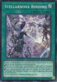 Stellarnova Binding - Battles of Legend: Glorious Gallery (BLGG) #BLGG-EN020 - Secret Rare YuGiOh Trading Card